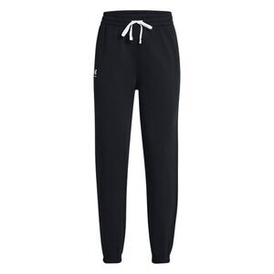 Under Armour Womens/Ladies Rival Terrycloth Joggers / Black